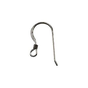 French Ear Wire with Coil and Ring