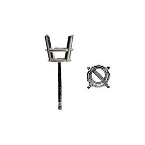 Round Promotional  Weight Earring with .030
