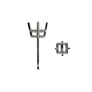 Lightweight Princess Earring with .030