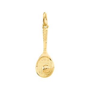 Tennis Racquet Charm