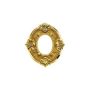 Oval Shaped 4-ProngTrim for Round Center Stone