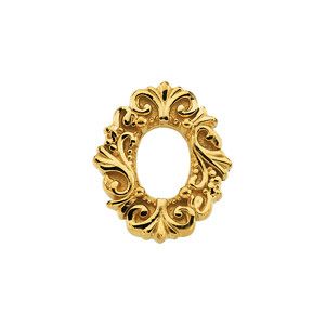 Oval Shaped Trim for Oval Center Stone