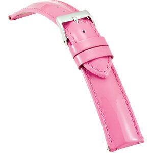 12mm Ladies Regular Pink Select Patent Ez-Change Watch Strap