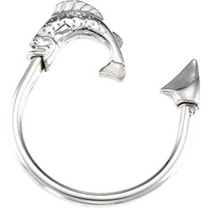 Fishing Key Ring