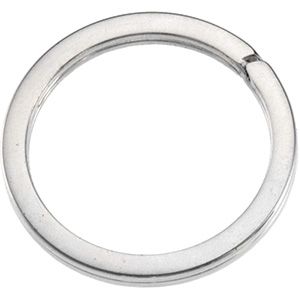 Round Split Key Ring