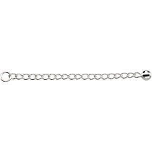 Tail with 4mm Mirror Bead Chain Extender