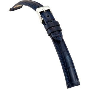 12mm Ladies Regular Navy Select Matte Alligator Watch Strap