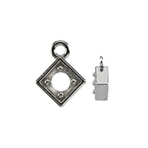 Fancy Diamond Shape Dangle for Round Stone