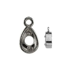 Pear Shape Dangle for Round Stone