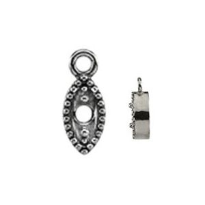 Milgrain Marquise Shape Dangle for Round Stone