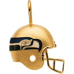 Seattle Seahawks Helmet Pendant