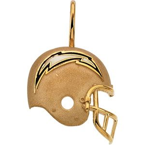 San Diego Chargers Helmet Pendant