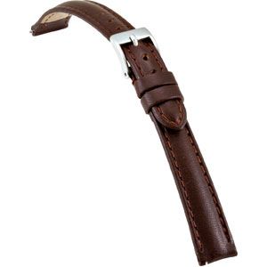 12mm Ladies Regular Brown Select Matte Bridle Watch Strap