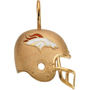 Denver Broncos Helmet Pendant