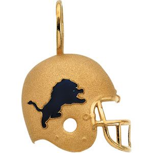 Detroit Lions Helmet Pendant