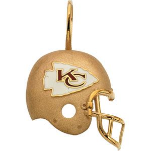 Kansas City Chiefs Helmet Pendant