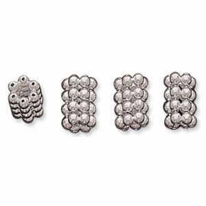 4 Row Hex Beads Spacers