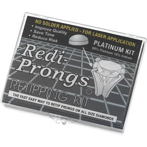 Redi-Prongs® Platinum Round Solderless Retipping Kit