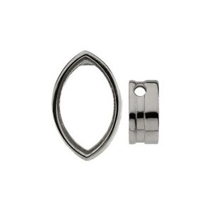 Marquise Straight Wall Full Bezel Slide W/ Groove