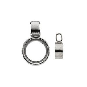 Round Full Bezel Cabochon Pendant