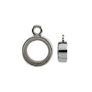 Round Bezel Cabochon Dangle