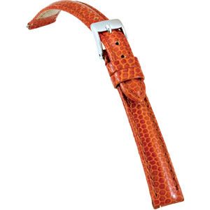 14mm Ladies Regular Honey Select Embossed Lizard Watch Strap