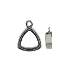 Trillion Bezel Dangle
