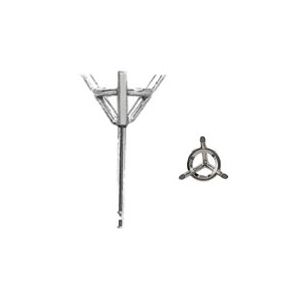 Round 3-Prong Earring with .030