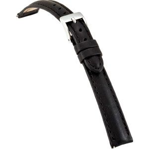12mm Ladies Regular Black Select Water-Resistant Watch Strap