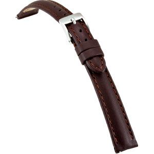 12mm Ladies Regular Brown Select Water-Resistant Watch Strap