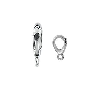 Elongated Charm Bail with Jump Ring (Small)