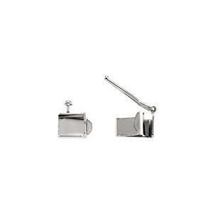 Lightweight Folded Tongue Box Clasp