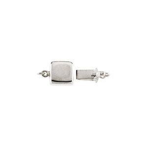 Square Clasp with Rings