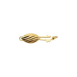 Fish Hook Pearl Clasp
