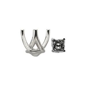 Round 4-Prong Woven-Style Setting