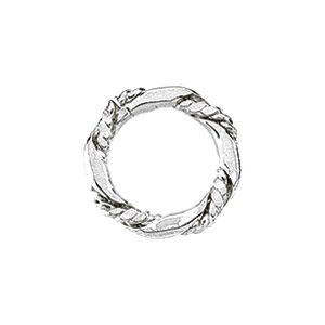 11.8 mm Fancy Flat Wire Jump Ring