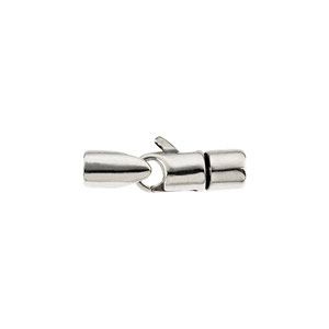 Lobster Swivel Clasp with Cap Ends