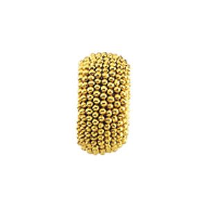 Hand-Granulated Roundel Spacers