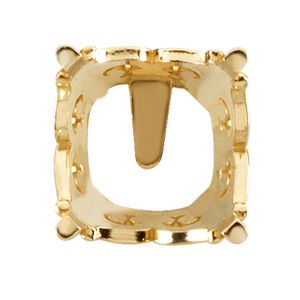 Antique Square Vintage Scroll Setting&reg; for Earring Assembly 