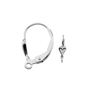 Heart Lever Back with Ring