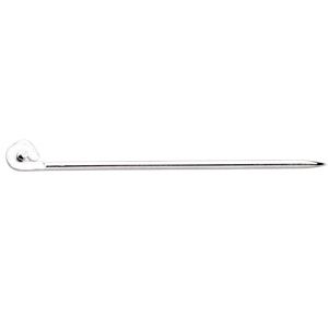 Pin Stem with Rivet for Brooch 
