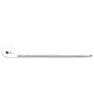 Pin Stem with Rivet for Brooch 