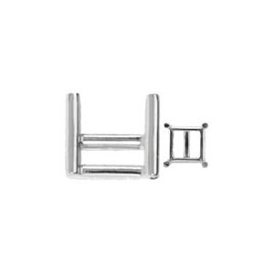 Princess Wire Basket Setting with Bar