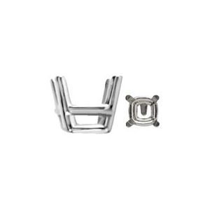 Antique Square Setting with Bar