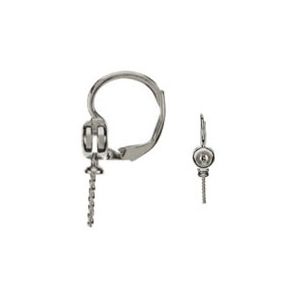 Hook Leverback Earring For Pearls