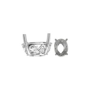 Oval Laurel Scroll Setting&reg;