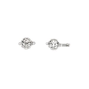 Round Cage Style Single Strand Clasp
