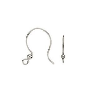 Circle Ear Wire with 3.0mm Bead