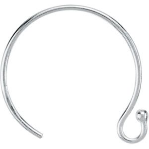 Circle Ball End Ear Wire