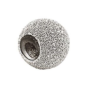 8mm Kera™ Sterling Silver Stardust Finish Smart Bead